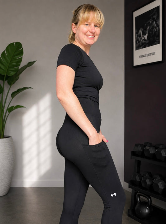 Essential Sculpt Leggings – Black